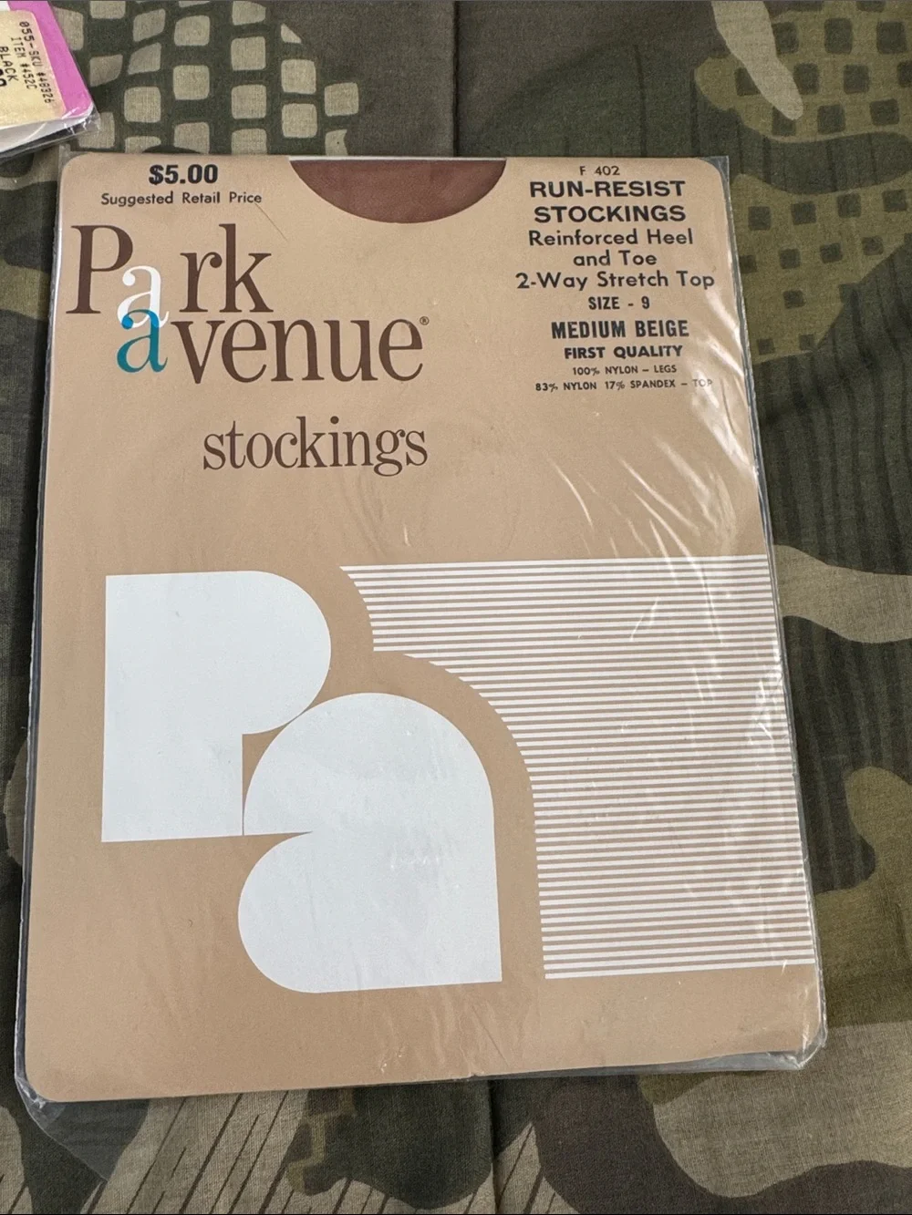 Stockings - Pink and Brown
